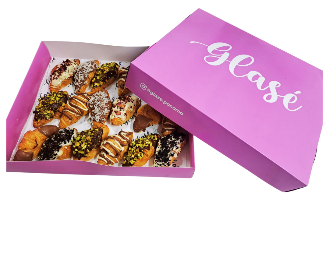 Mini Croissants dulces variados (18 unidades)