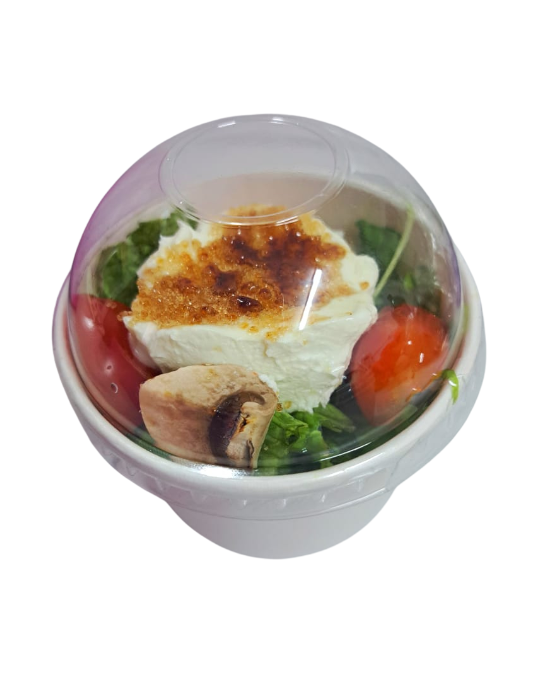 Mini Ensaladas de queso de cabra caramelizada (12 unidades)