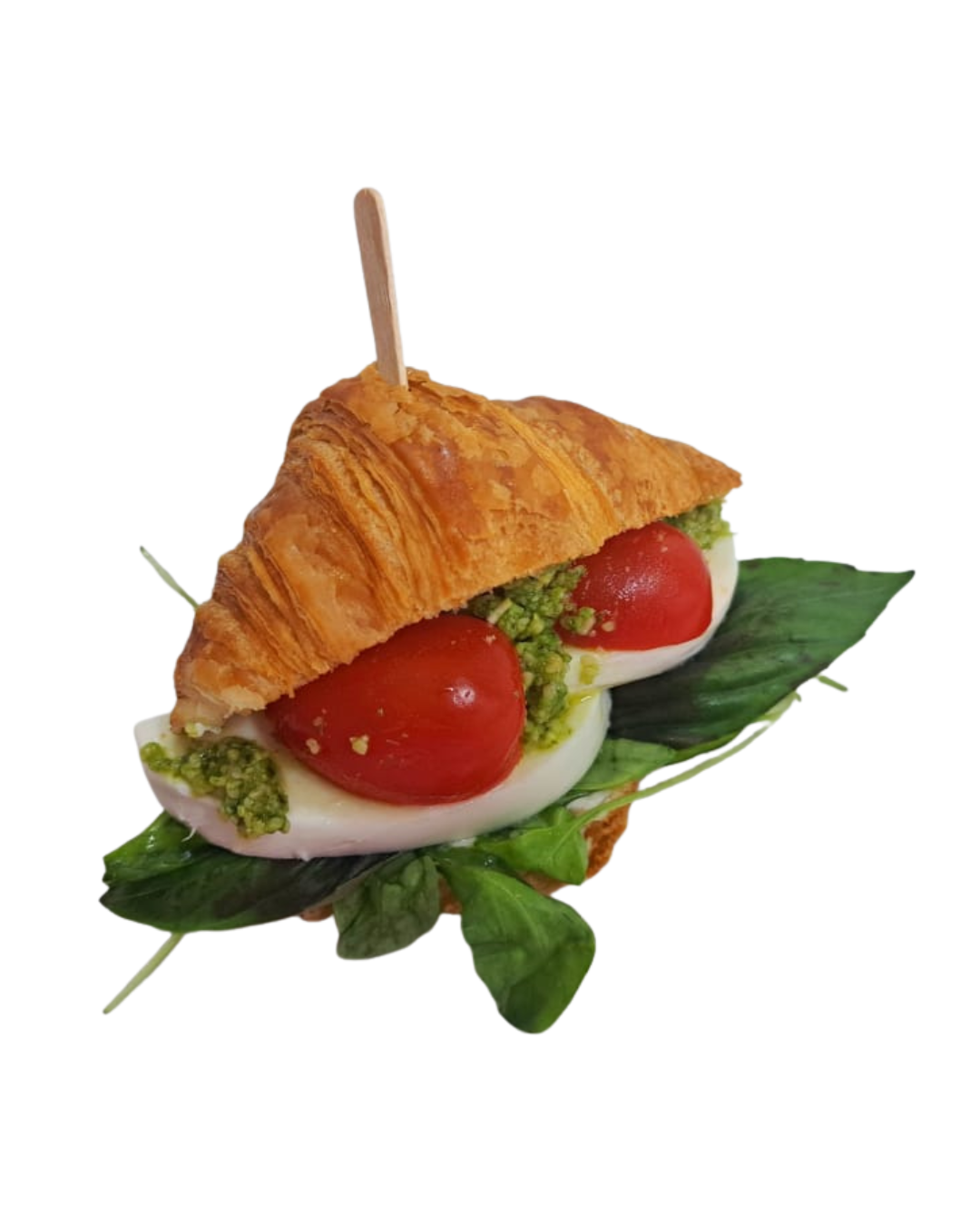 Mini Croissants Caprese (18 unidades)