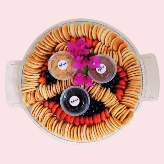 Bandeja Mini Pancakes Glasé