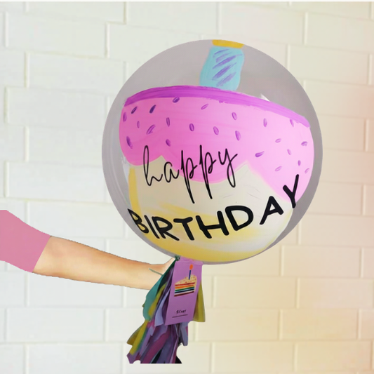 Globo Burbuja Pastel