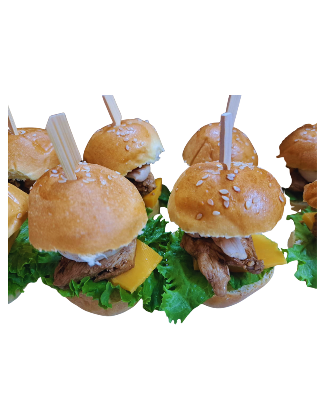 Mini Hamburguesas de pollo (20 unidades)
