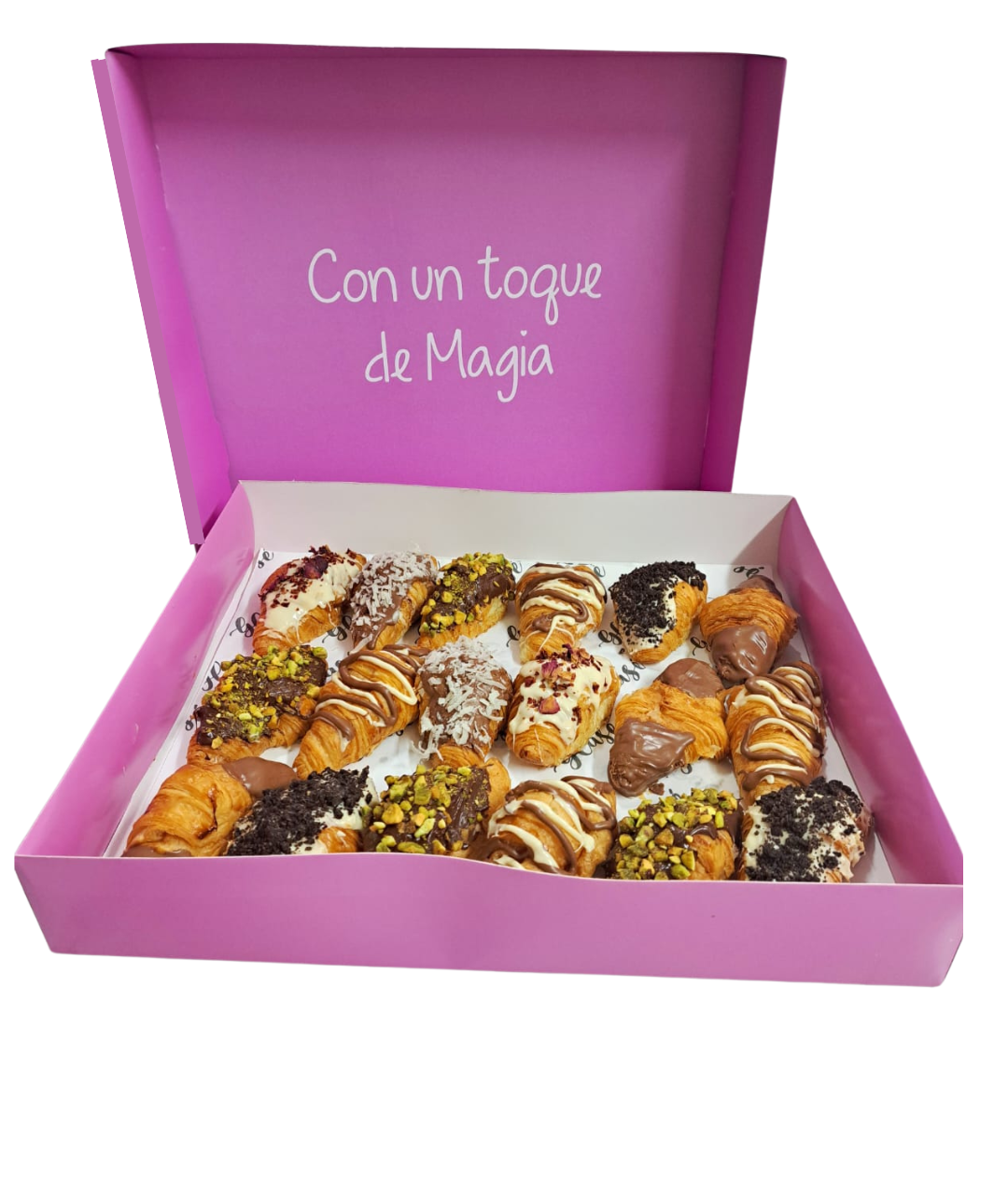 Mini Croissants dulces variados (18 unidades)