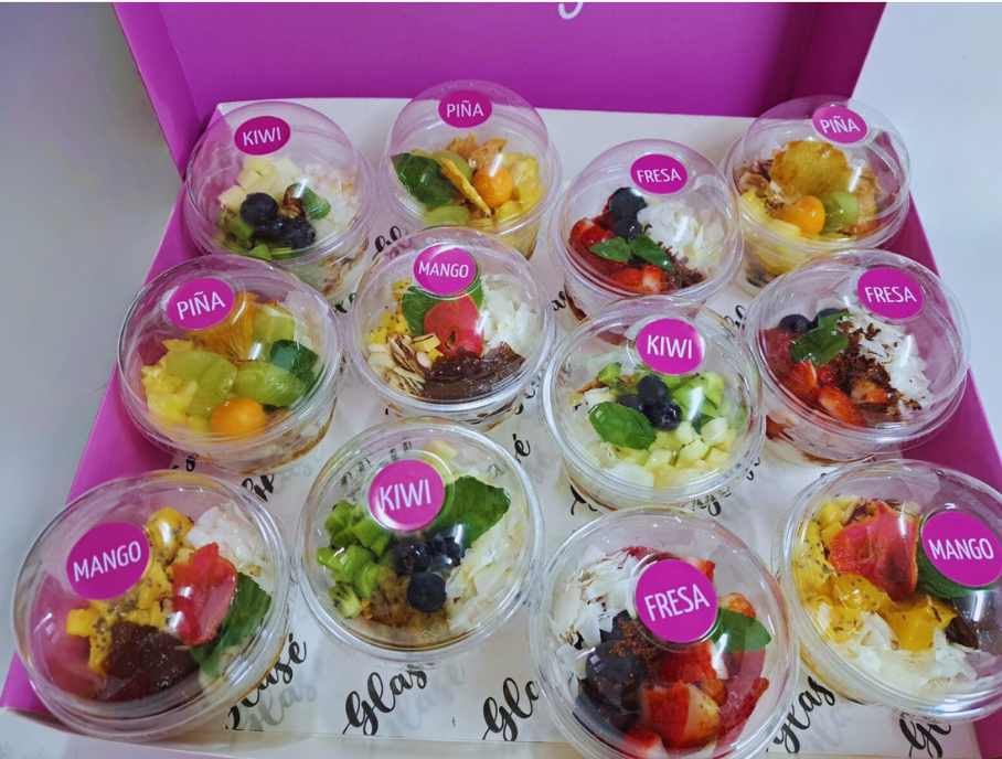 Parfaits de Frutas 12 unds