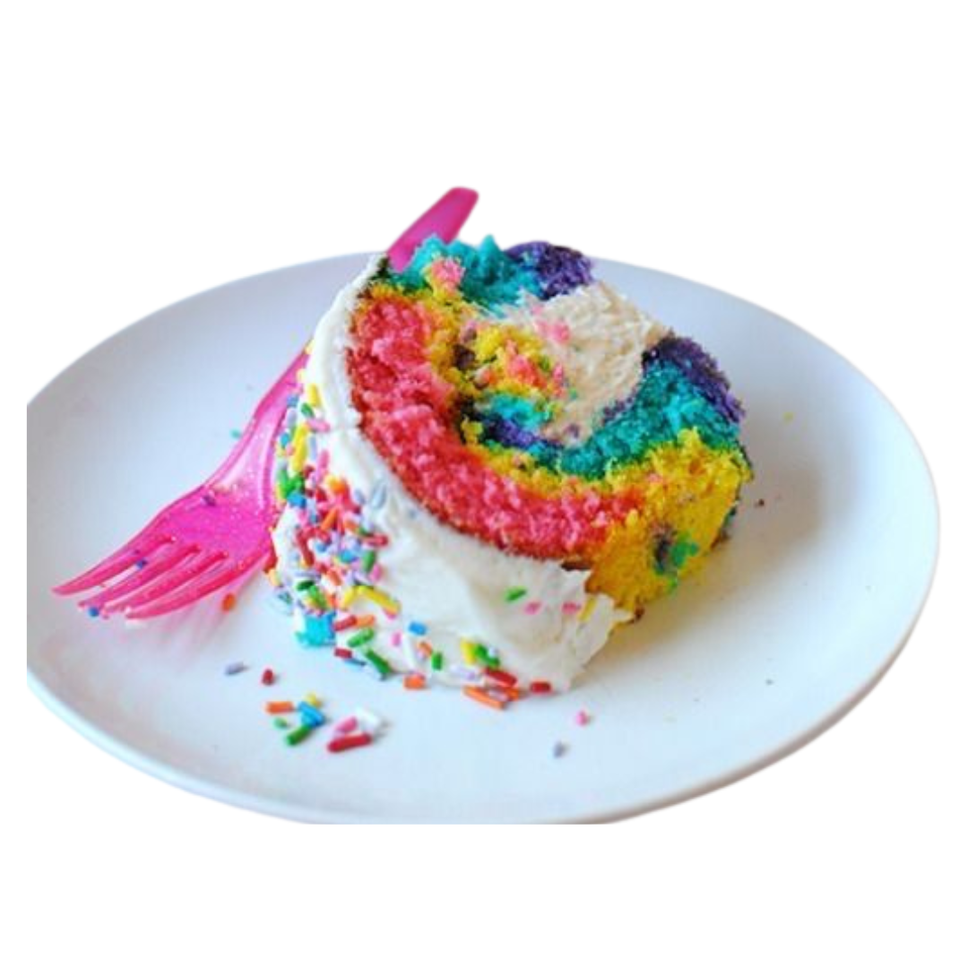 Rainbow Bundt Cake