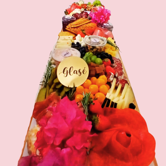Tabla Quesos & Frutas Glasé