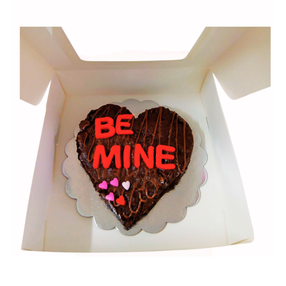 Brownie Love Heart