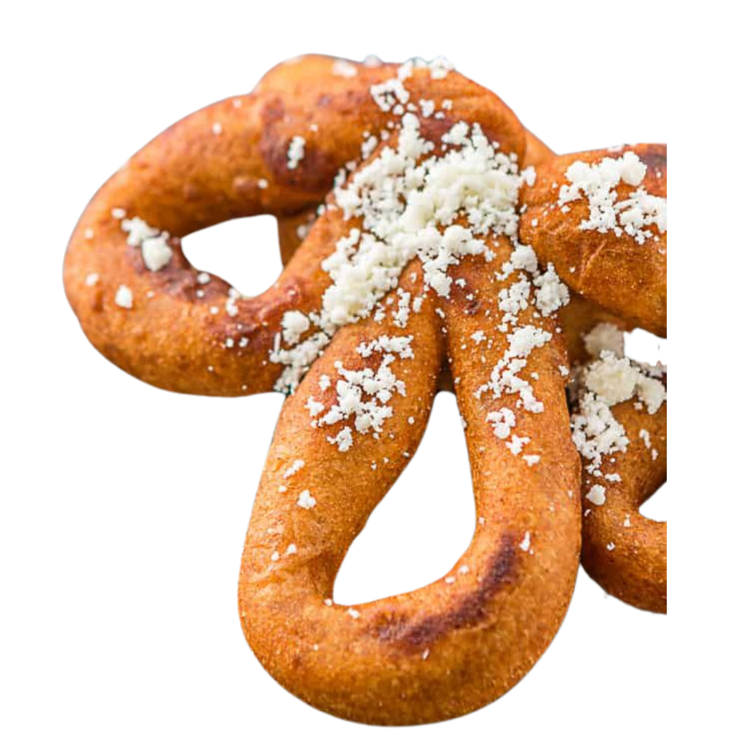 Mandocas de plátano con queso