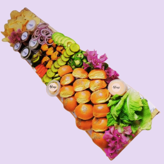 Tabla Mini Burgers Glasé
