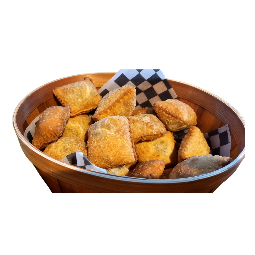 Mini pastelitos queso, carne ó pollo